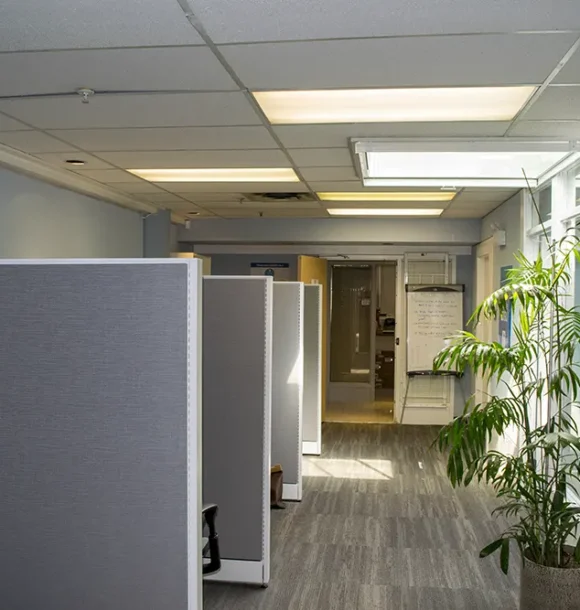 interior office painting