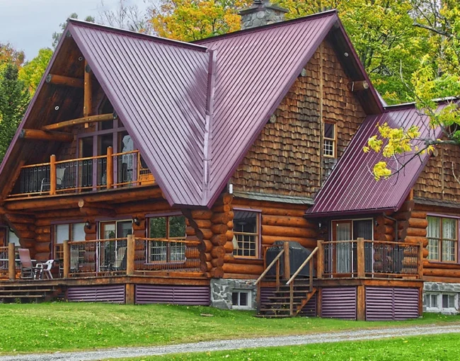 Staining a Log House, AZ painting Ltd, Exterior painters in Burnaby, Painters in Canada, Interior painters, AZ painters in Vancouver, Epoxy & floor painters in Canada,interior house painting,