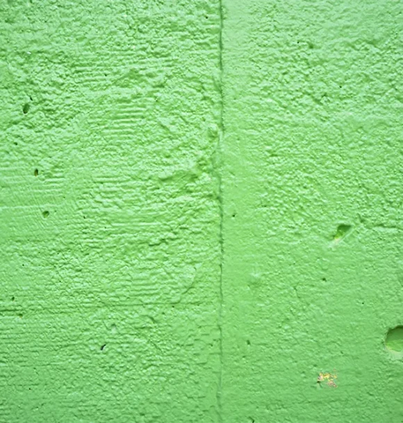 After wall coated