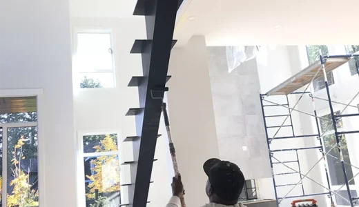 Painting Floating Staircase