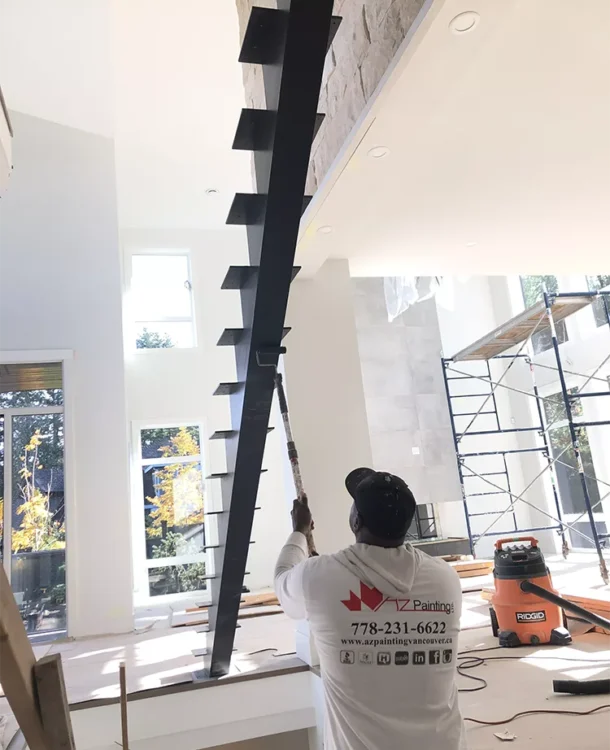 Painting Floating Staircase
