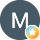 Monogram "M" with a star icon AZ Painting Ltd.