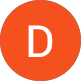 Orange circle with white letter D AZ Painting Ltd.